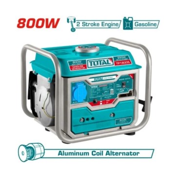 TOTAL GERADOR A GASOLINA 0,8KVA TP18005 Total Herramientas Oficial