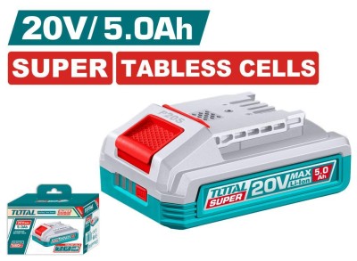 TOTAL BATERIA 20V  TFBLI2125  5.0AH FINA Total Herramientas Oficial