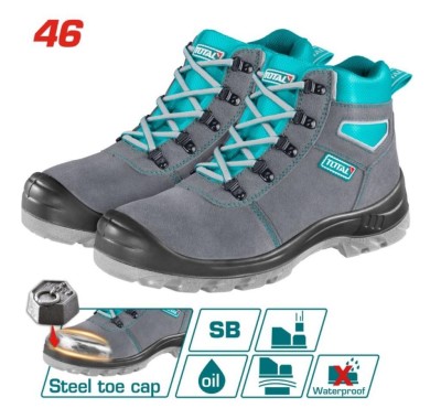TOTAL BOTAS DE SEGURANÇA TSP201SB.46  CINZA CURTO  Total Herramientas Oficial