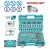 TOTAL KIT DE FERRAMENTAS JOGO DE SOQUETES  201PCS  THTS082016 Total Herramientas Oficial