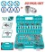 TOTAL KIT DE FERRAMENTAS JOGO DE SOQUETES  201PCS  THTS082016 Total Herramientas Oficial