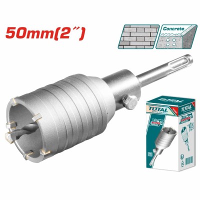 TOTAL BROCA SERRA COPO CONCRETO 50MM  TAC430501  Total Herramientas Oficial