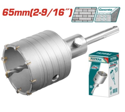 TOTAL BROCA SERRA COPO CONCRETO 65MM TAC430651 Total Herramientas Oficial